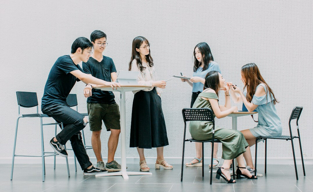 group discussion session